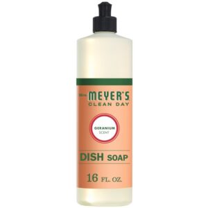 Mrs. Meyer s Clean Day Dish Soap Geranium 16 oz