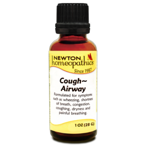 Newton's Labs Cough & Airways 1oz or 2 Pack