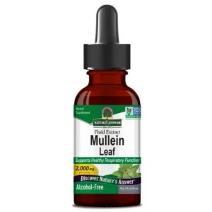 Nature s Answer Mullein Alcohol-Free 2000 mg 1 fl oz 30 ml Alcohol-Free
