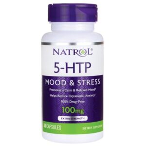 Natrol 5 Htp 100 Mg Dble Strength 30 Cap