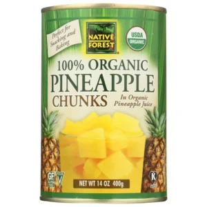 Native Forest Organic Chunks Pineapple 14 oz