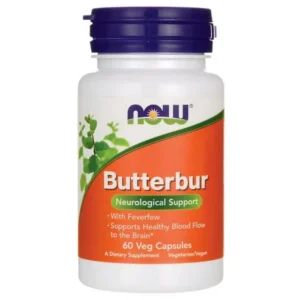 Now Foods Butterbur 75 Mg 60 Cap