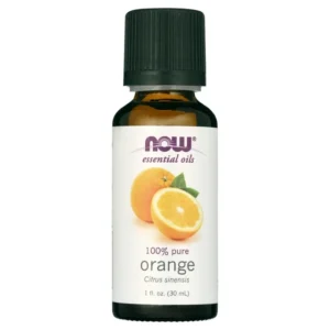 Now Essential Oils Orange Oil Uplifting Aromatherapy Scent Cold Pressed 100% 1 oz