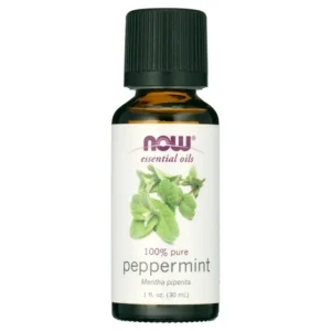 Now Essential Oils Peppermint Oil Steam Distilled 100% Pure Vegan Child Res 1 oz