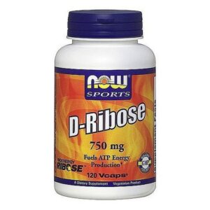 Now Sports D-Ribose 60 Vcaps