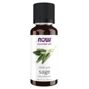 Now Essential Oils Sage Oil Normalizing Aromatherapy Scent Steam Distilled 1 oz