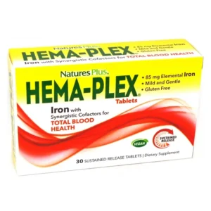 Nature s Plus - Hema-Plex for Total Blood Health 30 tab