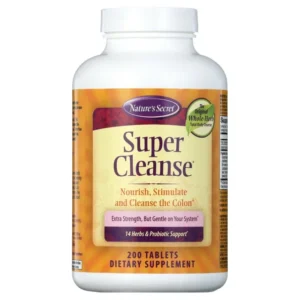 Nature s Secret Super Cleanse Capsules 200 tab
