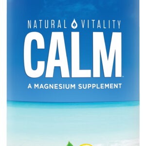 Natural Vitality Calm Magnesium Powder Raspberry-Lemon 16oz
