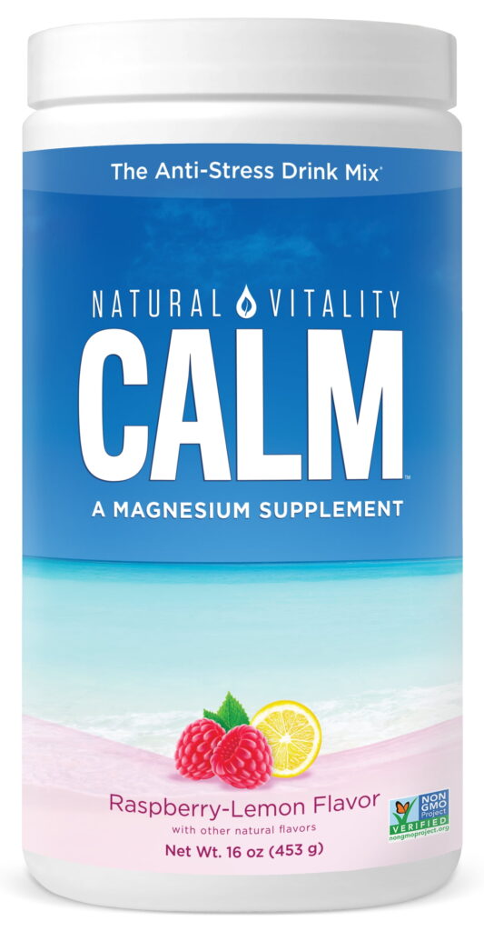 Natural Vitality Calm Magnesium Powder Raspberry-Lemon 16oz – Harvest ...