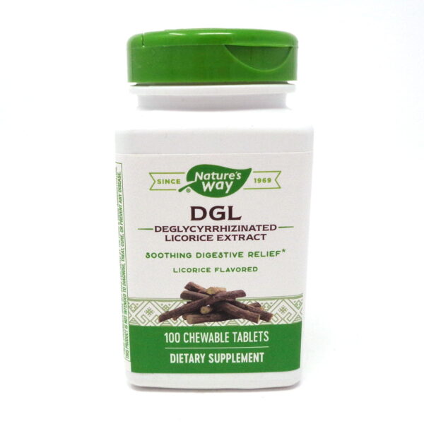 Enzymatic Therapy DGL Chewable Tablet 100 Count