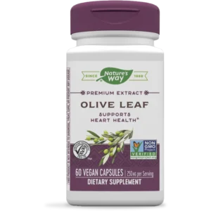 Nature s Way Premium Extract Olive Leaf Standardized to 12% Oleuropein 250 mg p 60 cap