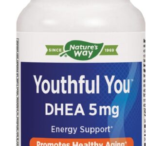 Enzymatic Therapy Youthful You DHEA Vegetarian Capsules 60 Ct