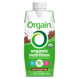 Orgain Organic Nutrition Shake Chocolate Fudge 11 Fl oz