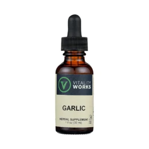 Vitality Works Powder Liquid Garlic Liquid Extract 1 oz