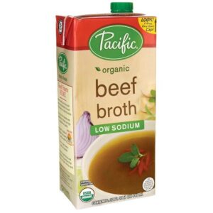 Pacific Natural Foods Organic Low Sodium Beef Broth 32 oz