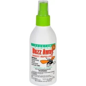 Quantum Research HG0385922 6 oz Buzz Away Insect Repellent Citronella Spray 6 oz