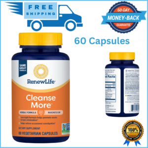 Renew Life Cleanse More 60 Cap
