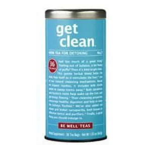 The Republic of Tea, get clean No.7 Red Tea, Tea Bags 1.5 oz