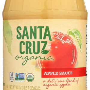 Santa Cruz Organic Fruit Sauce, Apple, 23 Oz.