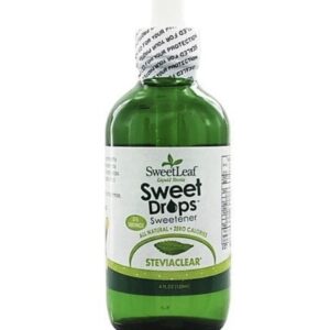 Sweetleaf Stevia Extract Clear Liquid 120ml (1x4 OZ) (4 Oz)