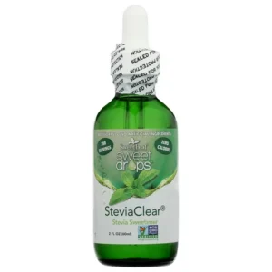 SweetLeaf Sweet Drops Stevia Clear Liquid Stevia Sweetener - Liquid Stevia Drops 2 oz
