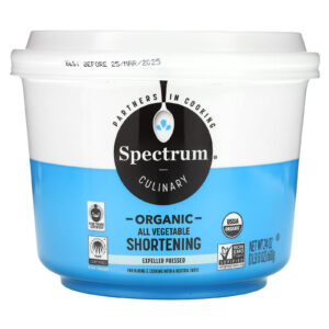 Spectrum Naturals Organic All-Vegetable Shortening, 24 Oz.