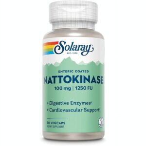 Solaray Enteric Coated Nattokinase 100 mg 30 Veg Caps