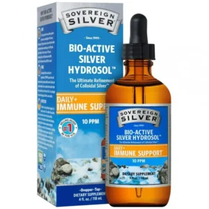 Natural Immunogenics Sovereign Silver Silver Hydrosol 4 oz