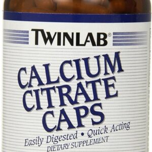 Twinlab Calcium Citrate Plus Magnesium Capsules, 250 Ct
