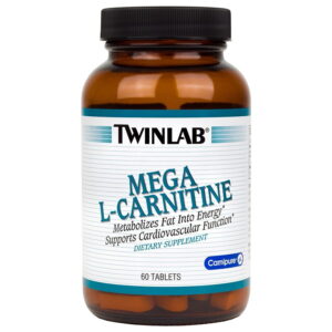 Twinlab Mega L-Carnitine Tablets, 60 Ct