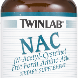 Twinlab NAC 600mg, 60 Capsules