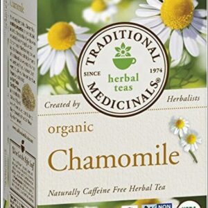 Traditional Medicinals Organic, Chamomile, 16-Count Boxes