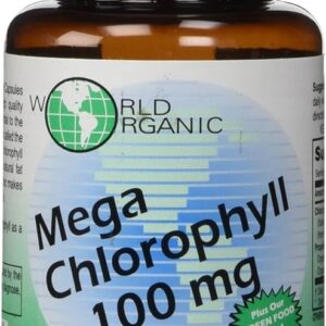 World Organic - Chlorophyll Caps 60 mg - 100 Cap