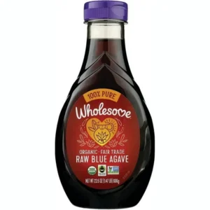 Wholesome Sweeteners Organic raw blue agave 23.5 oz
