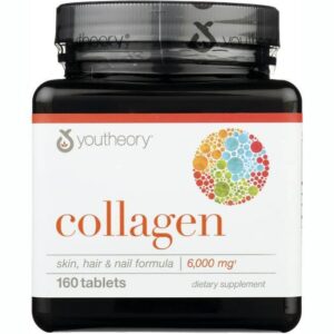 Youtheory - Collagen Skin Hair & Nail Formula 6000 mg. - 160 Tab