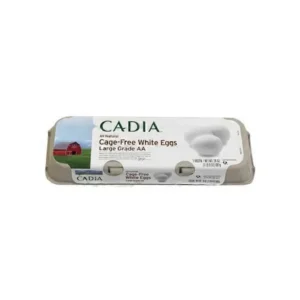 Cage-Free Grade AA Extra Large White Eggs, 12 Count