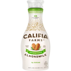 Califia Farms Unsweetened Almond Milk 48 Fluid Ounces