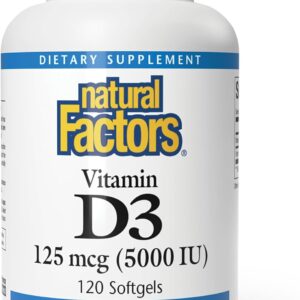 Natural Factors D3 5000IU